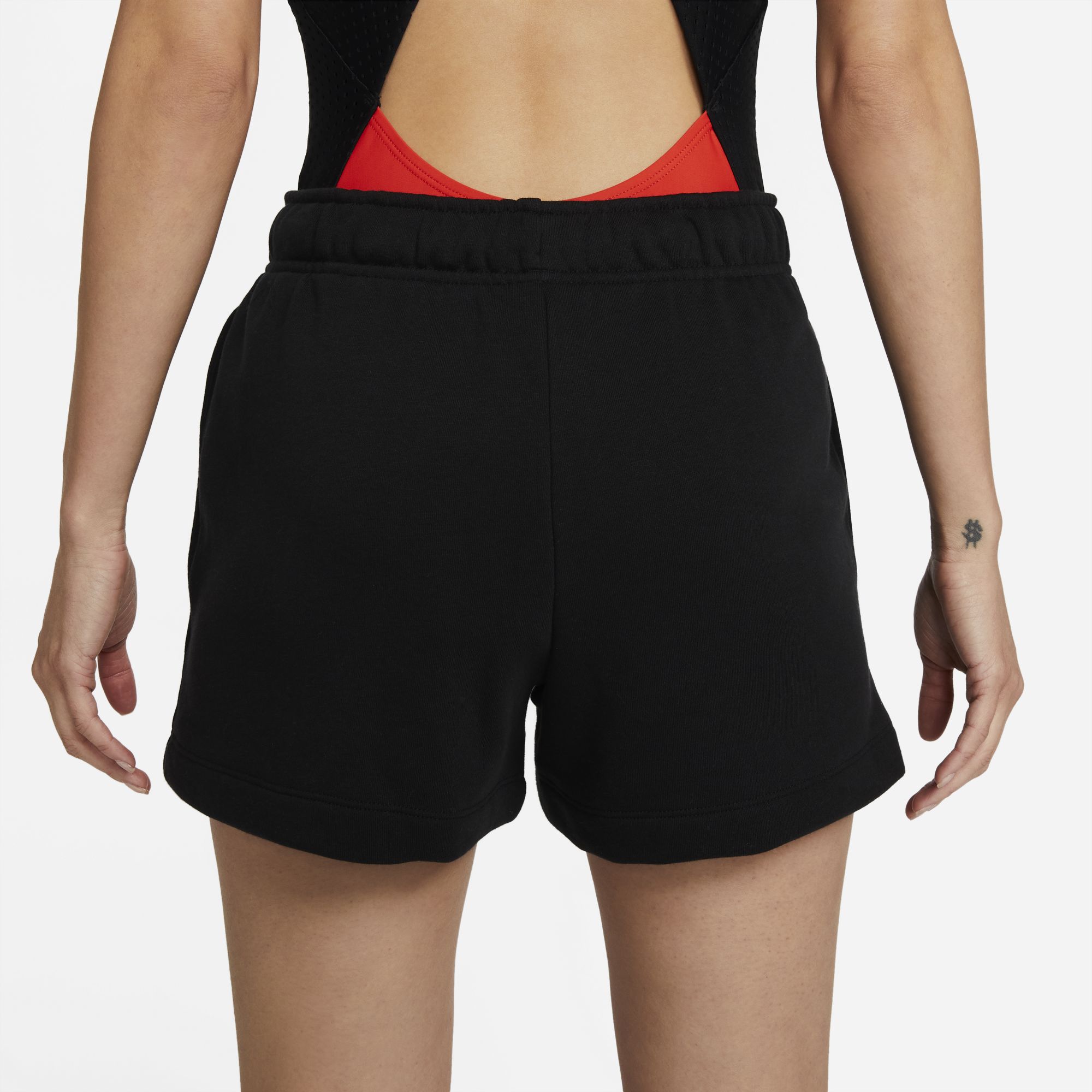 NIKE SPORTSWEAR CLUB FLEECE  WOMENS MID-RISE SHORTS