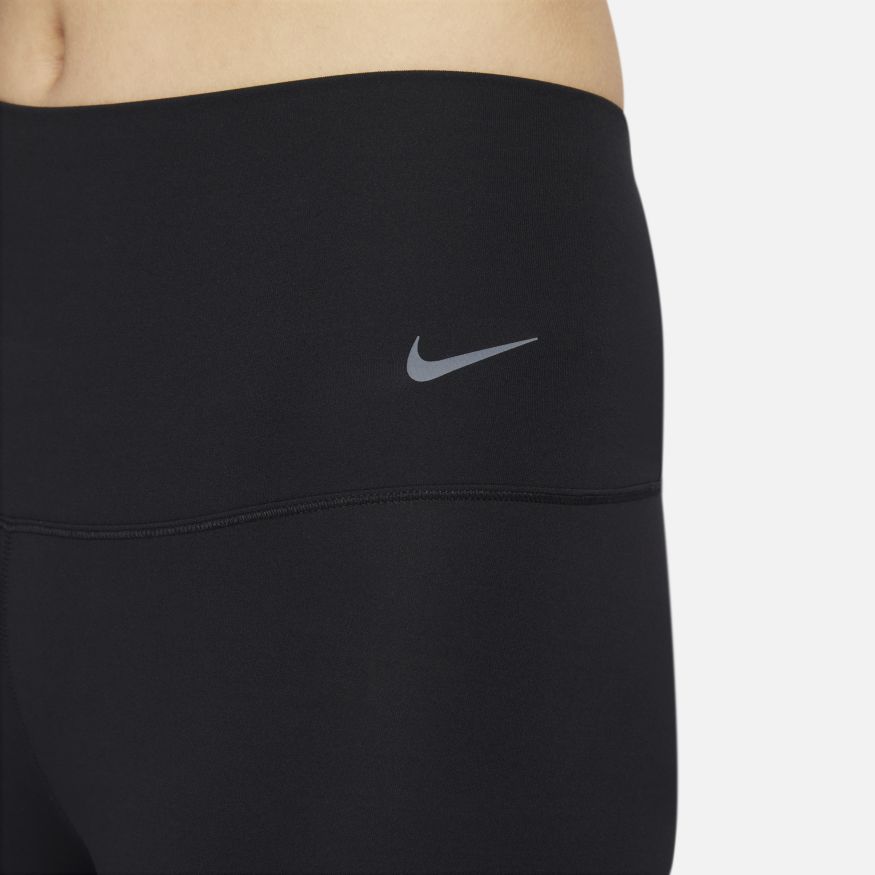 NIKE ZENVY WOMENS GENTLE-SUPPORT HIGH-WAISTED CROPPED LEGGINGS