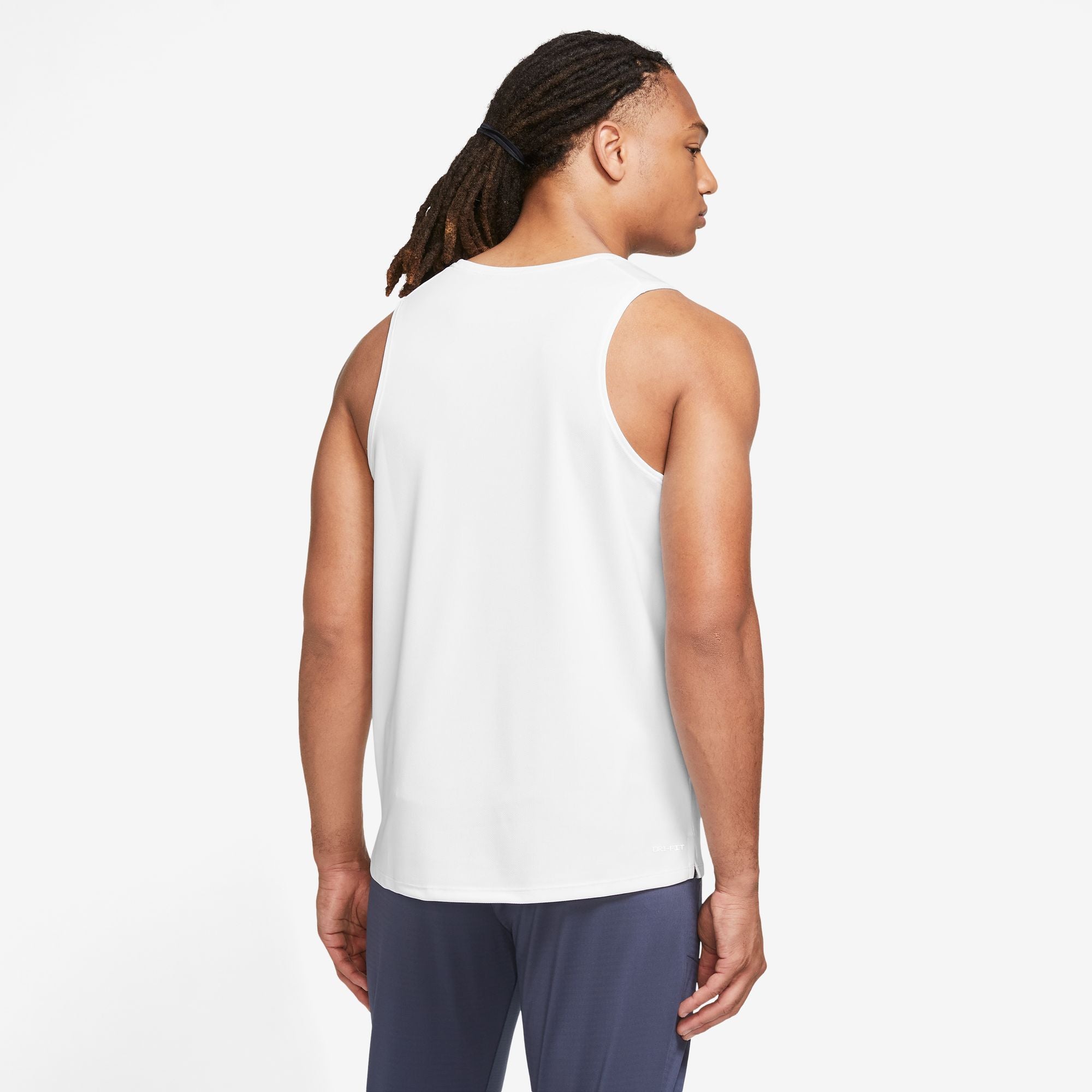 NIKE DRI-FIT MILER MEN'S RUNNING  TANK