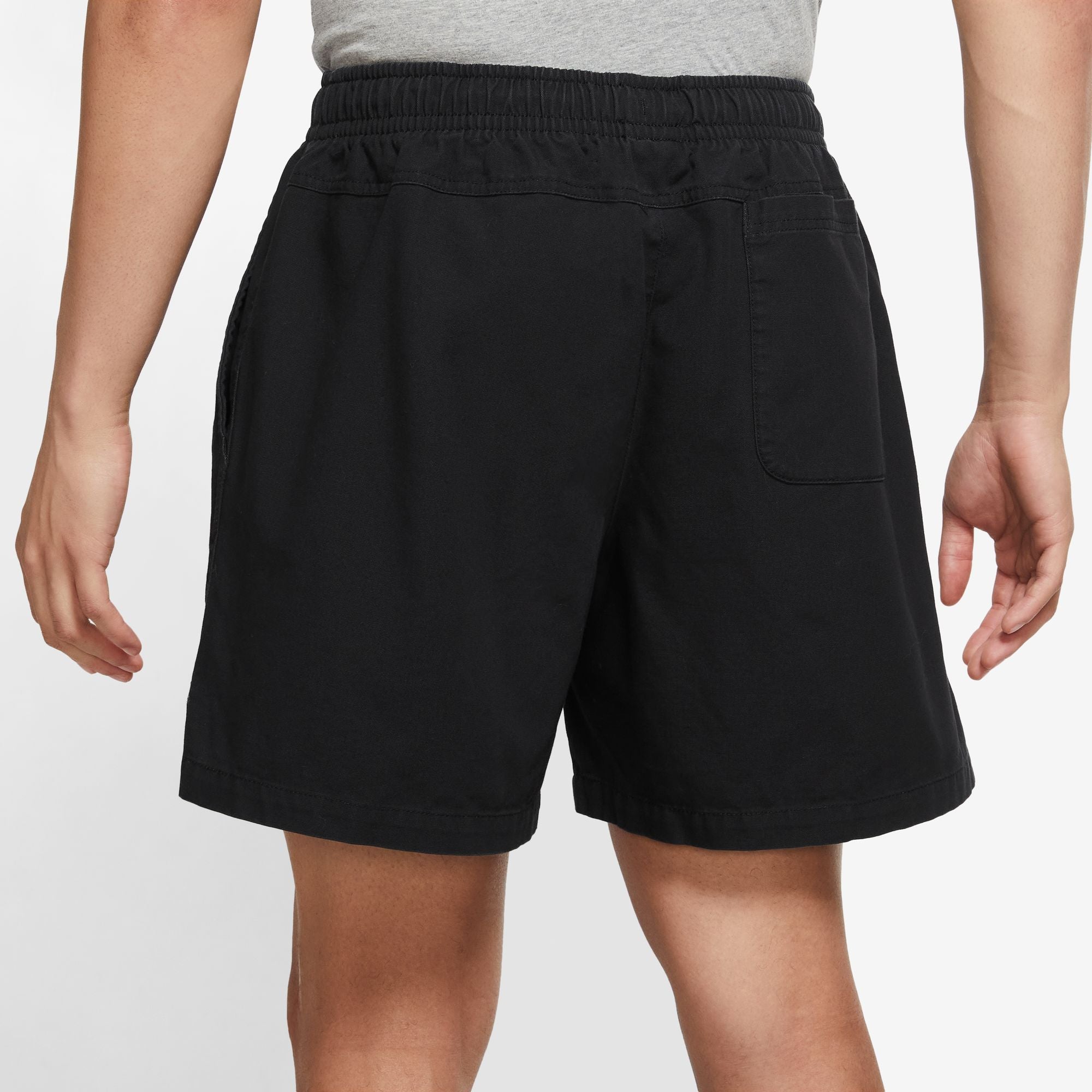 AS M NK CLUB+ WVN FLOW SHORT W BLACK/WHITE – Park Access