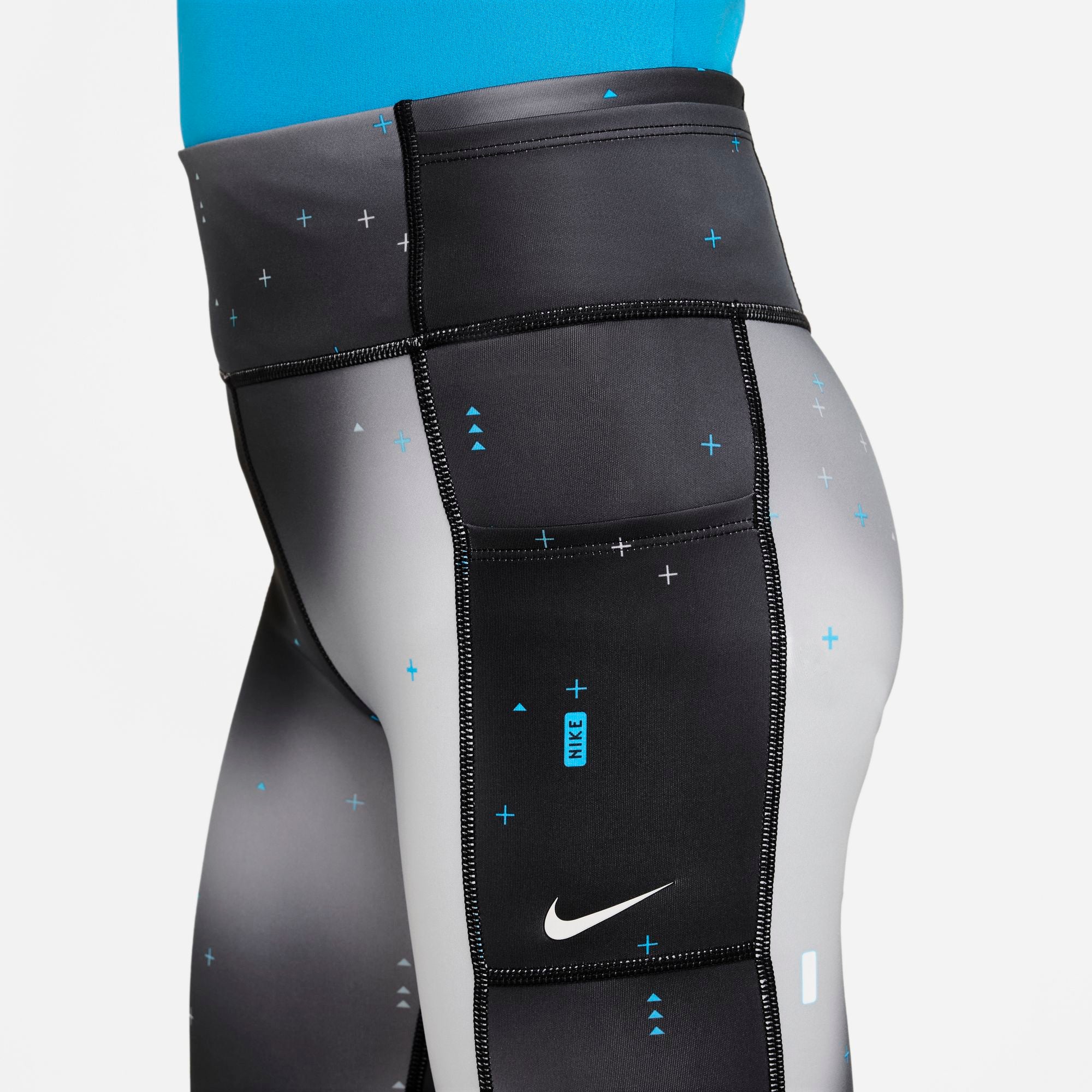 NIKE DRI-FIT ONE BIG KIDS (GIRLS) TRAINING LEGGINGS WITH POCKETS
