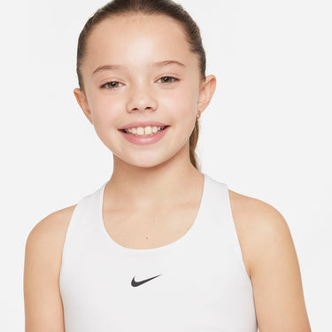 NIKE DRI-FIT SWOOSH BIG KIDS (GIRLS) TANK SPORTS BRA