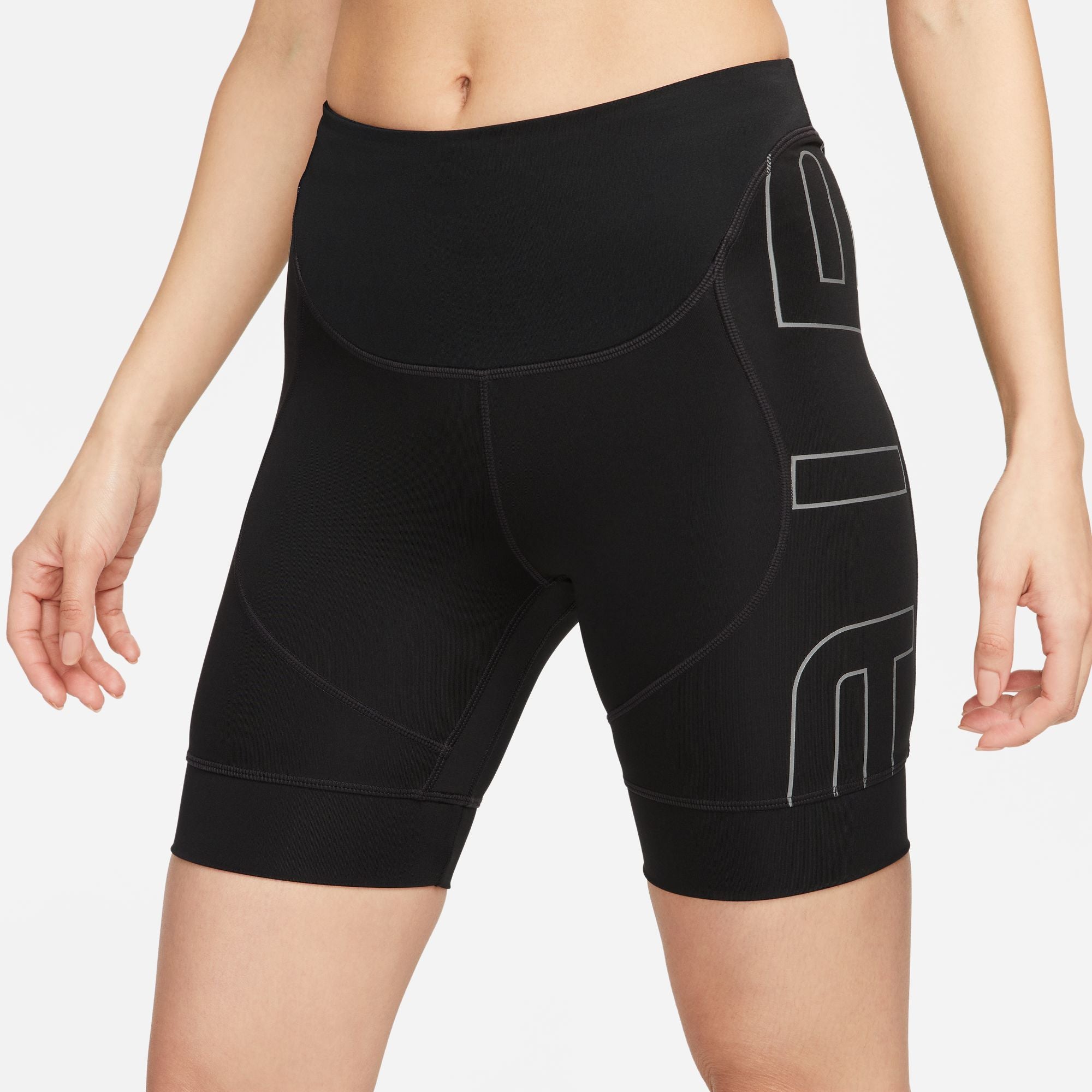 NIKE AIR WOMENS MID-RISE 7" RUNNING BIKER SHORTS