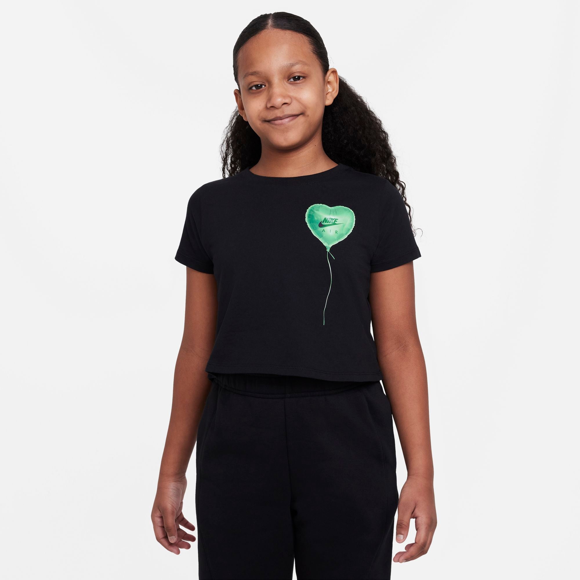 NIKE SPORTSWEAR BIG KIDS (GIRLS) CROPPED T-SHIRT