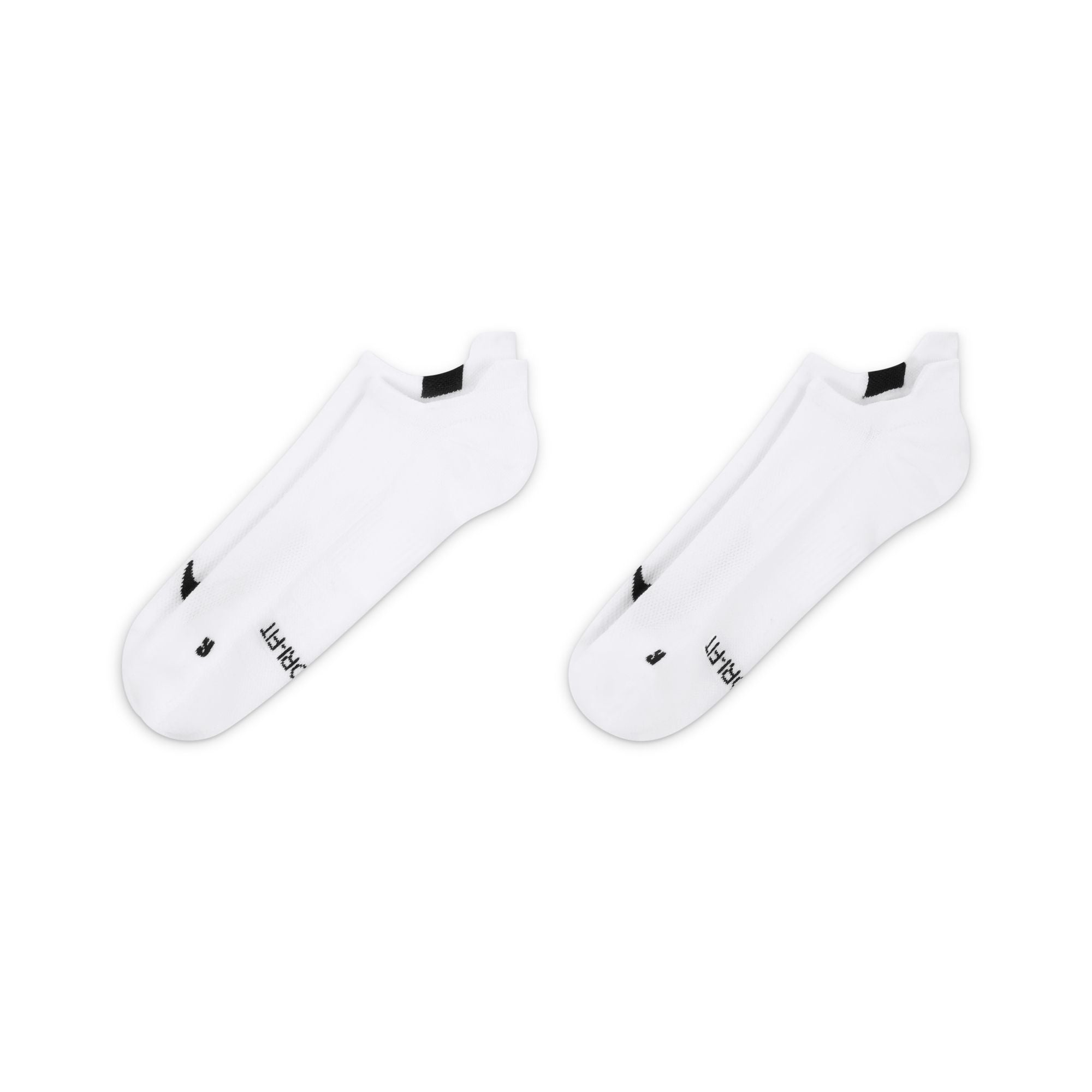 NIKE MULTIPLIER RUNNING NO-SHOW SOCKS (2 PAIRS)