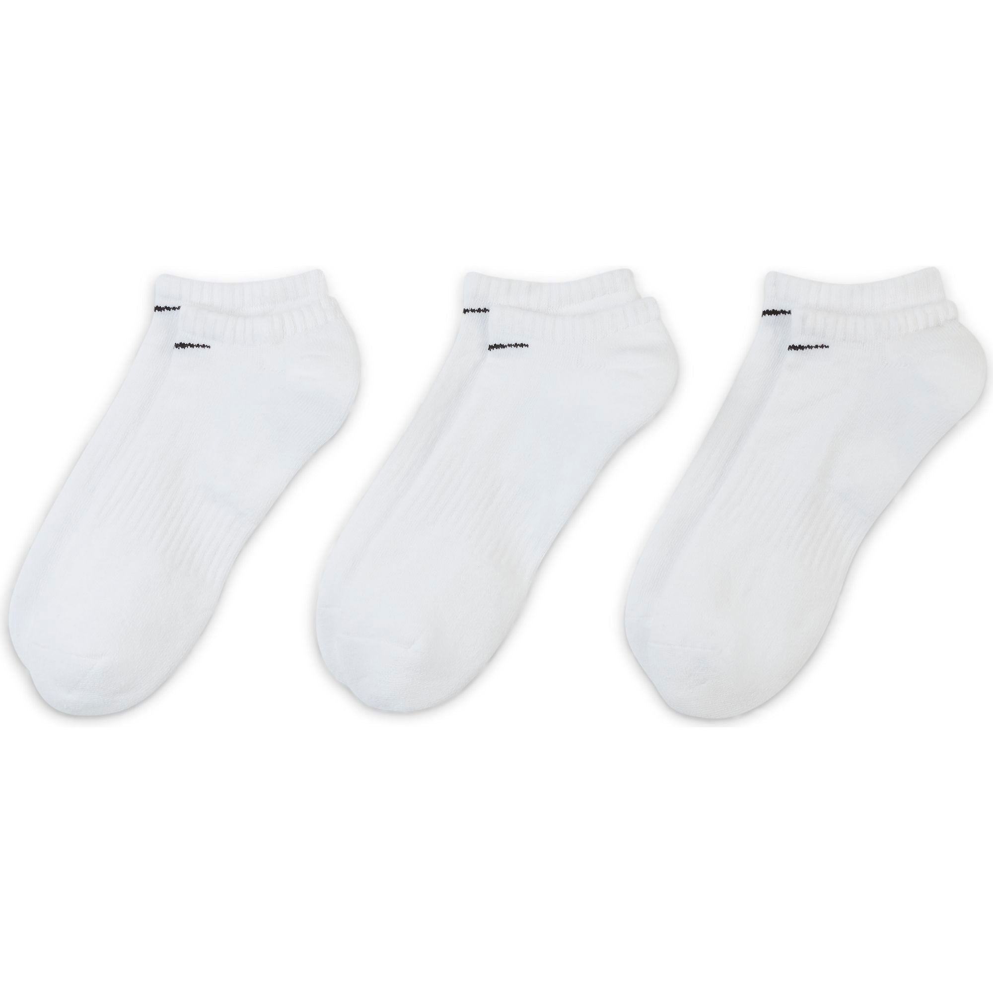 NIKE EVERYDAY CUSHIONED TRAINING NO-SHOW SOCKS (3 PAIRS)
