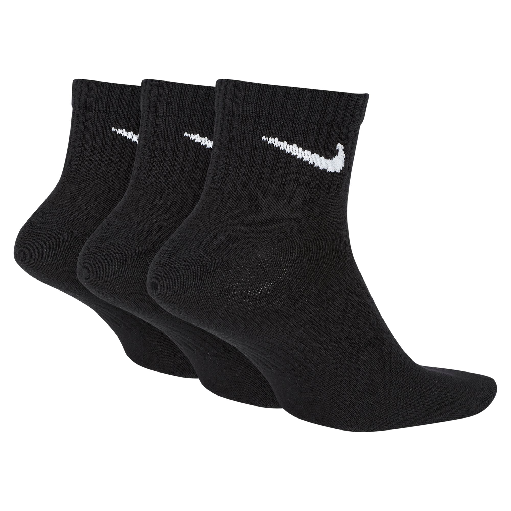 NIKE EVERYDAY LIGHTWEIGHT TRAINING ANKLE SOCKS (3 PAIRS)